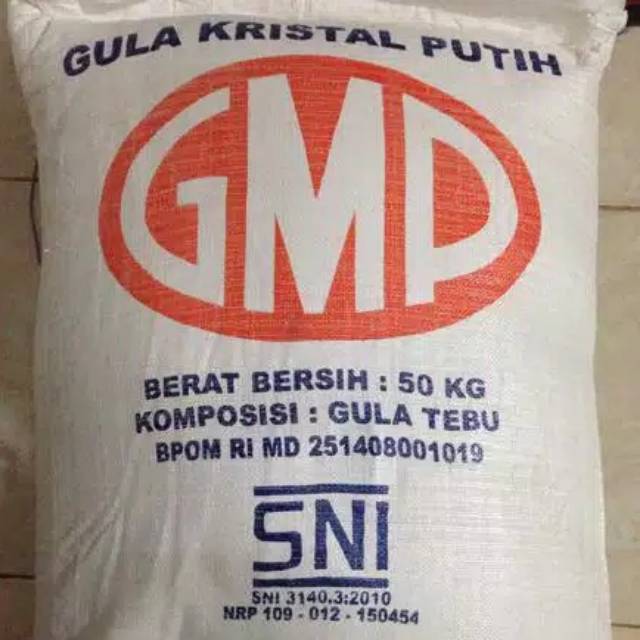 

Gula pasir GMP reapack 1 kg