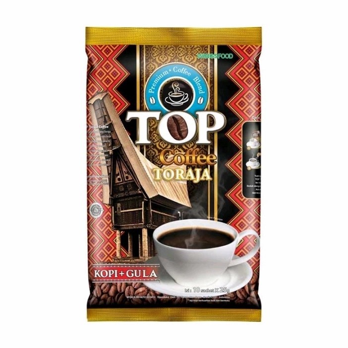 

TOP Coffee Toraja 10 @25gr