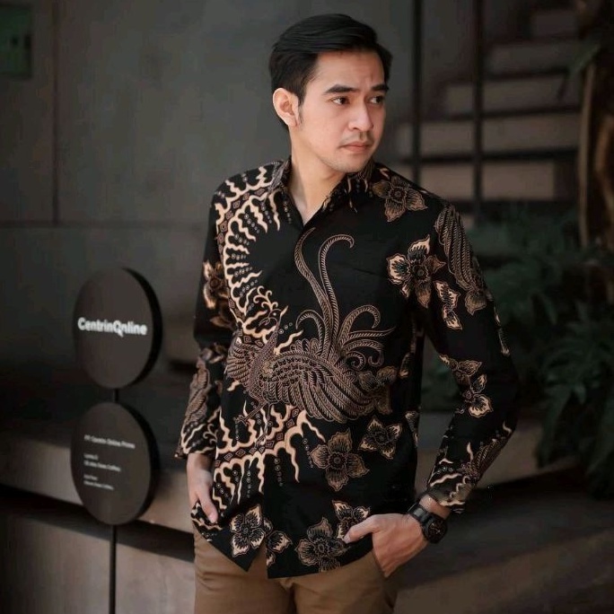 NEW ARRIVAL DISTRO BATIK PRIA BORDIR SOGAN HRB026 BATIKAF NOTOARTO BATIK IPNU-IPNU HEM PRIA bel