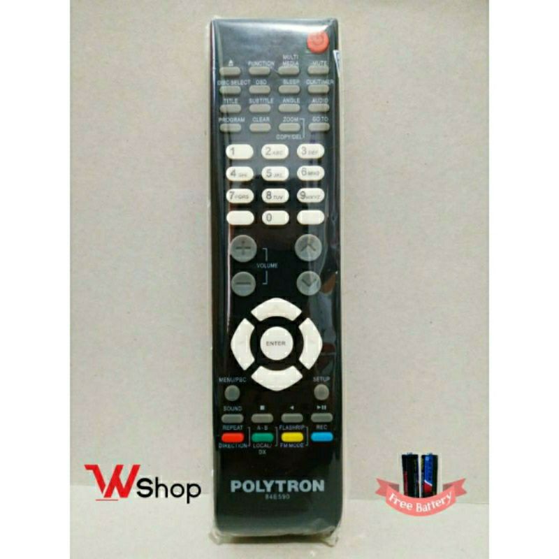 REMOT REMOTE DVD HOMTHEATER BIG BAND POLYTRON ORIGINAL