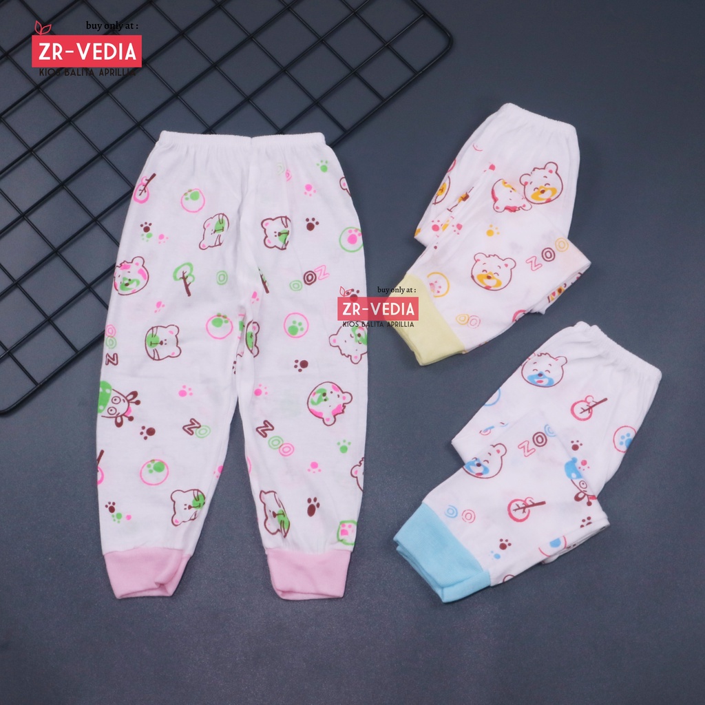 (ISI 6 -12 PC) Celana Panjang Bayi / SNI Pants Baby New Born Celana Bayi Laki Perempuan 0-6 Bulan Kiosbalitaaprillia