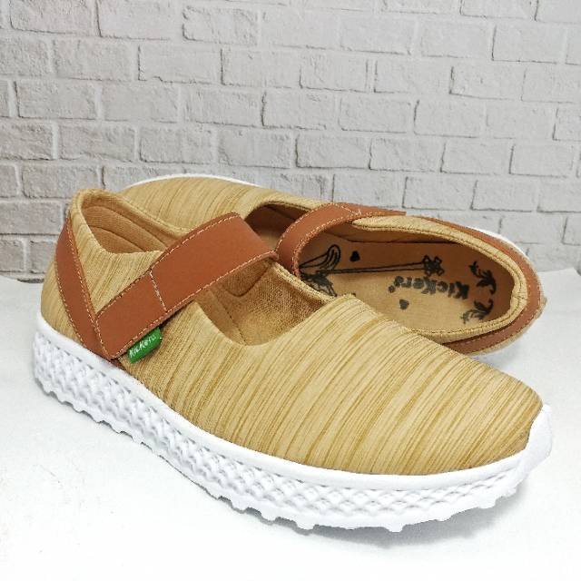 Kickers Sepatu Wedges Casual Kasual Wanita Model Terbaru Harga Murah