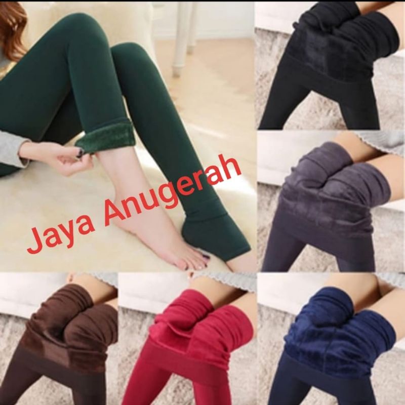 PROMO CELANA LEGGING WANITA THERMAL WINTER NAIK GUNUNG MUSIM DINGIN IMPORT QUALITY