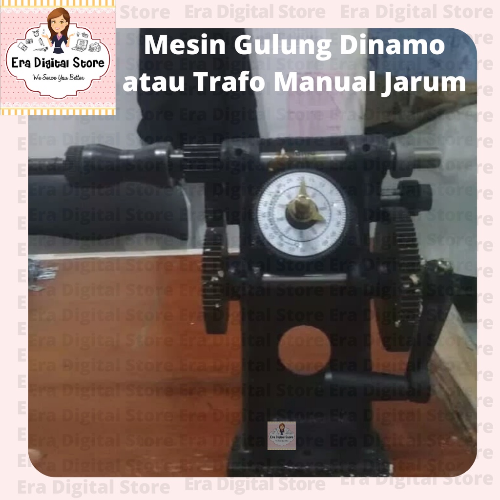 Mesin Alat Gulung Dinamo Trafo Manual Jarum