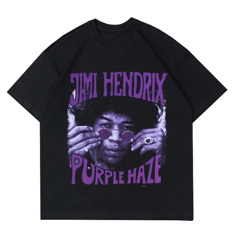 KAOS VINTAGE Jimi Hendrik BLACK | T-SHIRT Jimi Hendrix | KAOS Jimi Hendrix