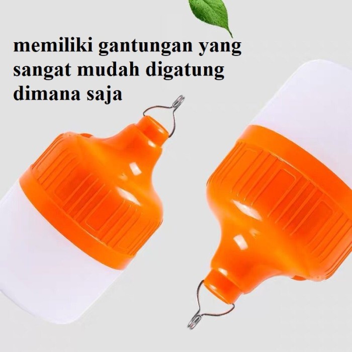 [WS] Lampu Emergency Bulb LED Indoor Outdoor Rechargeable - Lampu Darurat LED Bulb