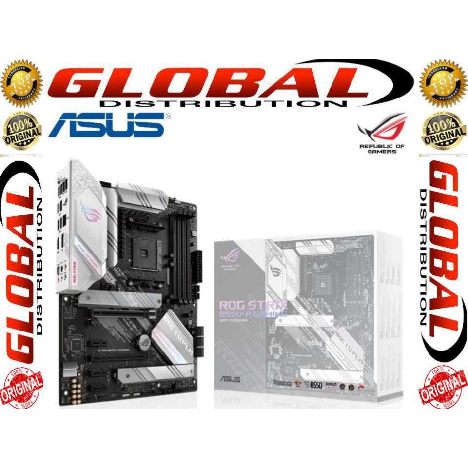 Mainboard Asus ROG Strix B550-A Gaming - Asus B550-A Gaming AMD AM4 - Asus B550A Gaming AM4