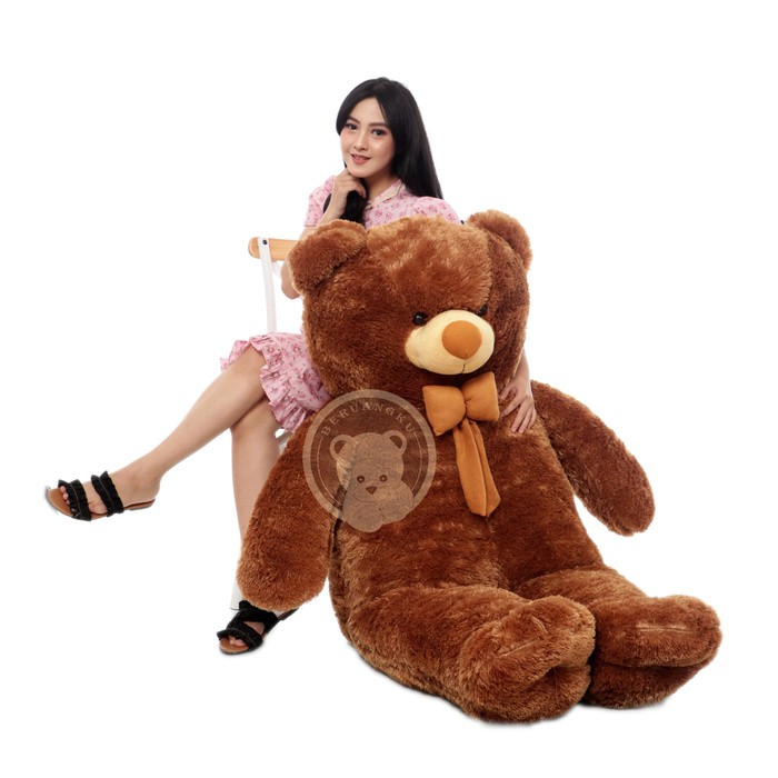 Boneka 120 cm boneka beruang super jumbo teddy bear