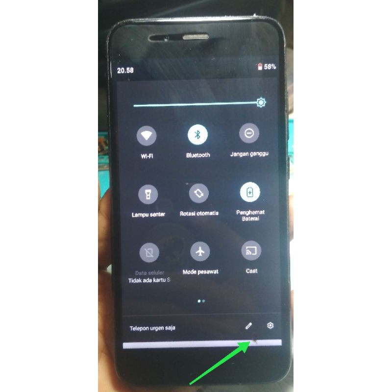 Lcd xiaomi mi a1 original copotan