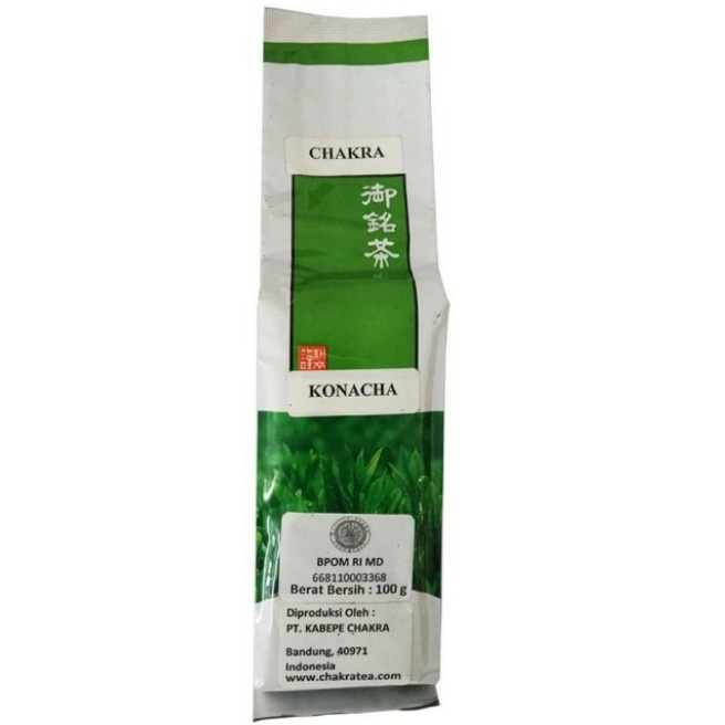 JAW CHAKRA Konacha Teh Hijau Jepang Green Tea Japan 100g