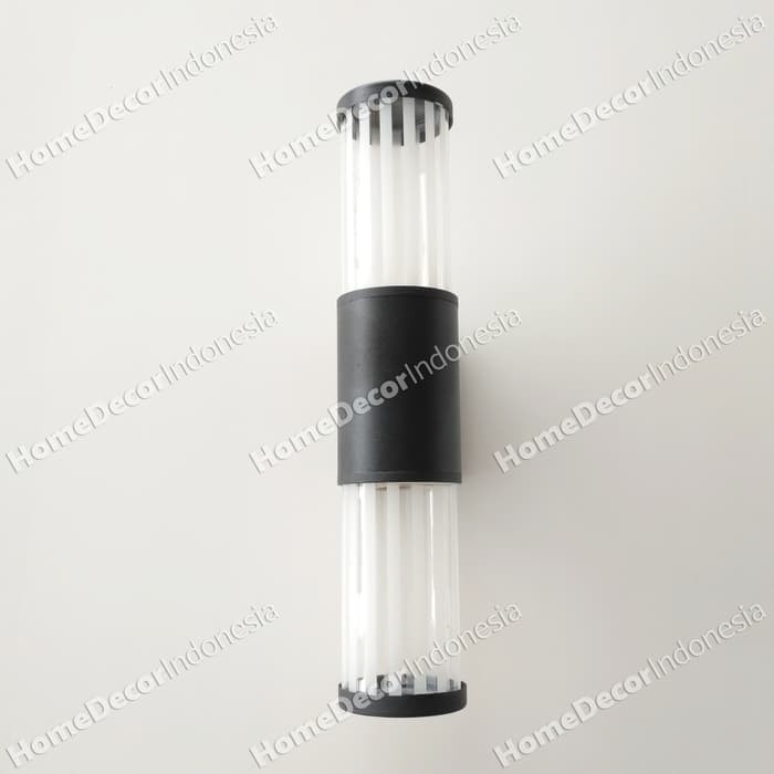 Lampu Taman Tempel Dinding Outdoor Teras Rumah Kaca Garis Minimalis