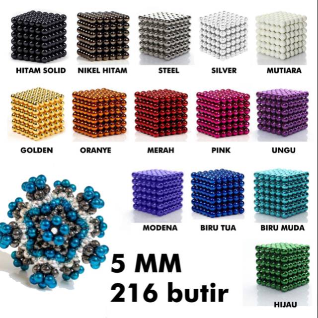 magnetic balls 500 pcs