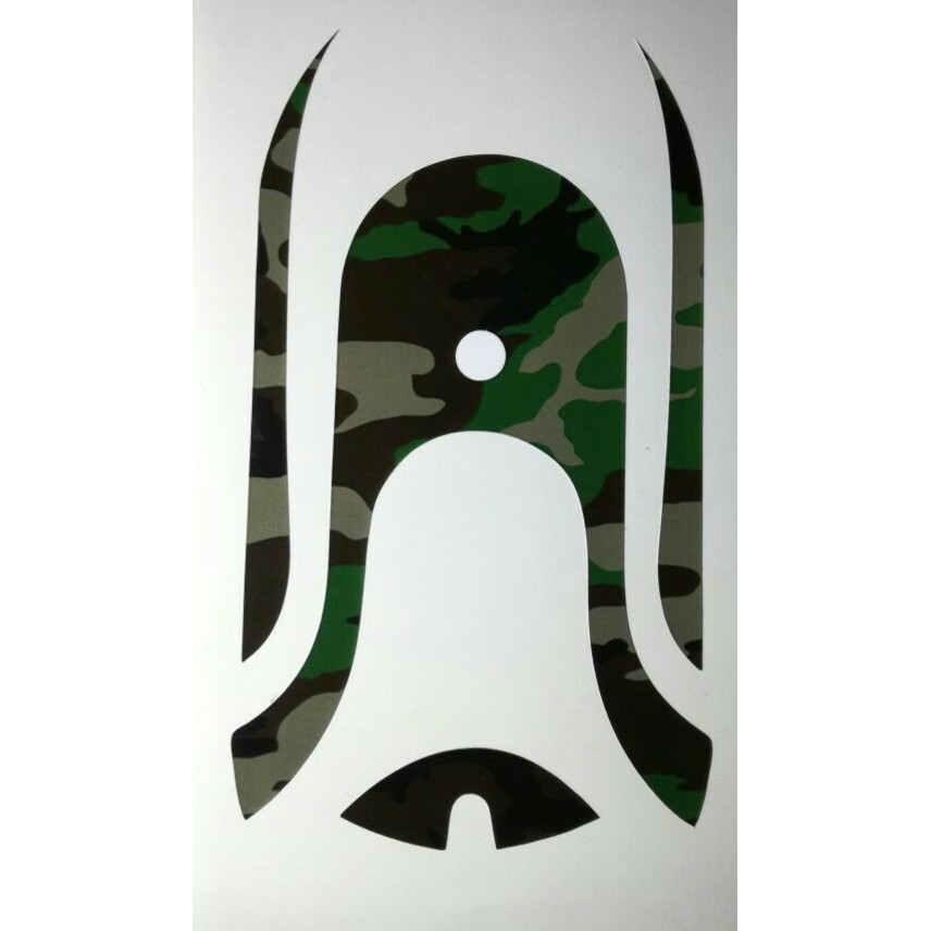 Sticker drone Dobby Loreng hijau