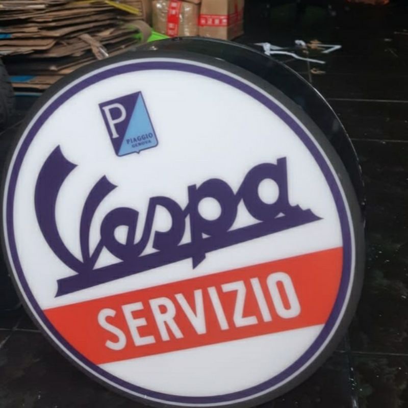 Neon Box Bulat Custom