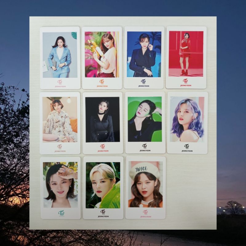 TWICE Jeongyeon Japan Event Polaroid