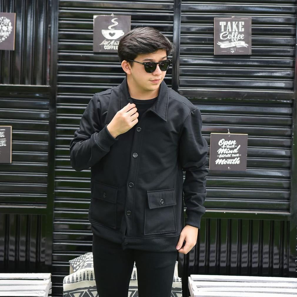 Outher Pria Raihan Outher Kardigan Bahan Tebal Dan Lembut Outer Murah