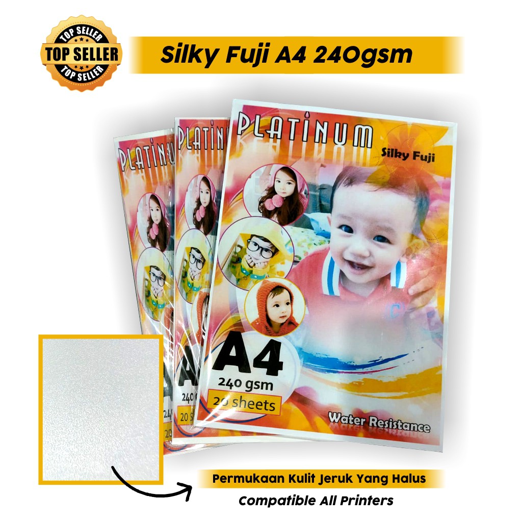 

Platinum Silky Fuji Paper A4 240gsm