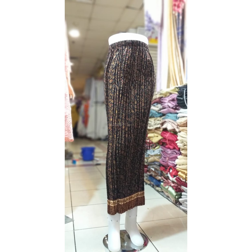 SB Collection Rok Plisket Vira Panjang Maxi Batik Jumbo Wanita