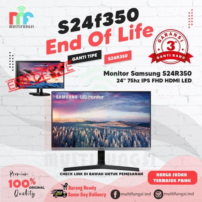 Monitor Samsung 24" Inch LED S24F350FHE Wide Screen Garansi Resmi