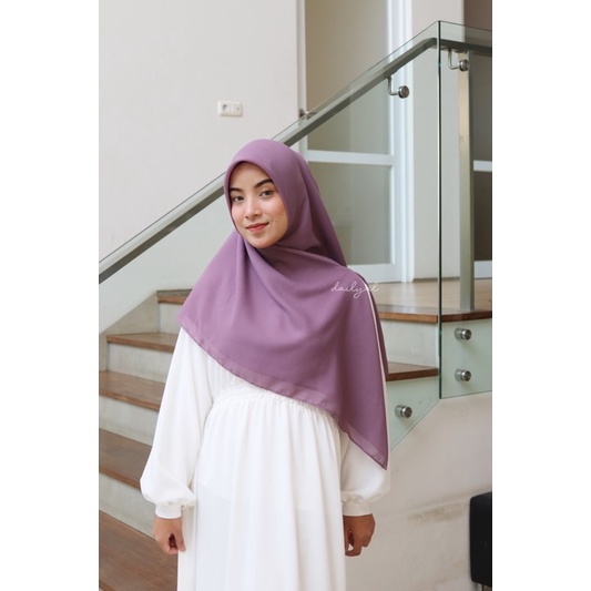 DAILYAL - Sunset Scarf Jumbo (Etalase 1 segiempat polycotton jumbo size M,L dan XL)