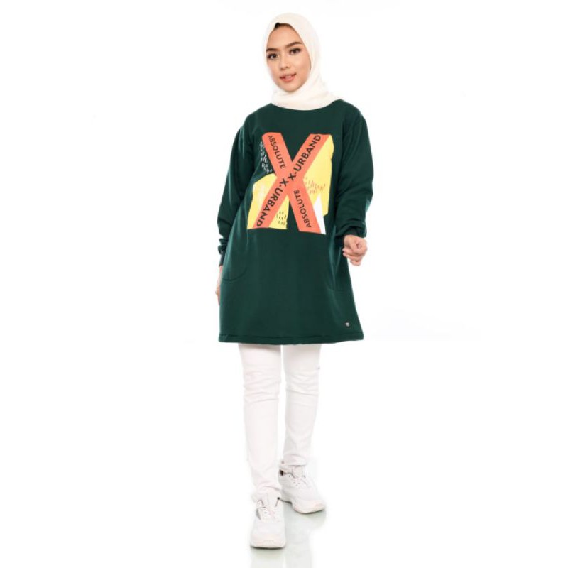 X-Urband Sweater Wanita Delicia Tunik / Sweater Tunik Wanita A123