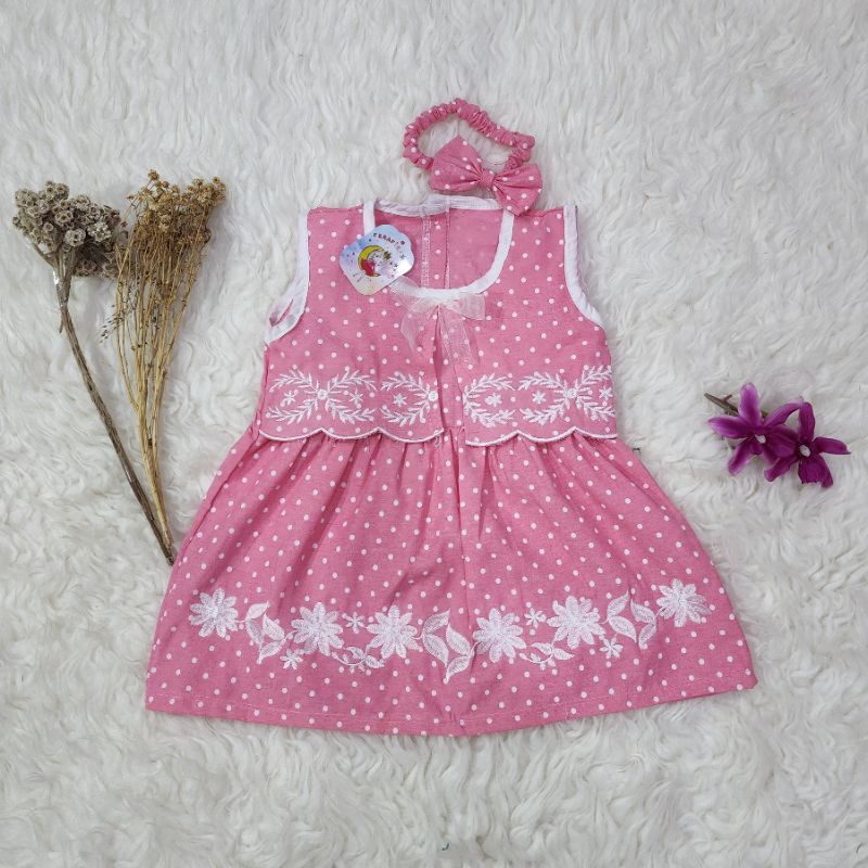 baju bayi perempuan set dres baby girl