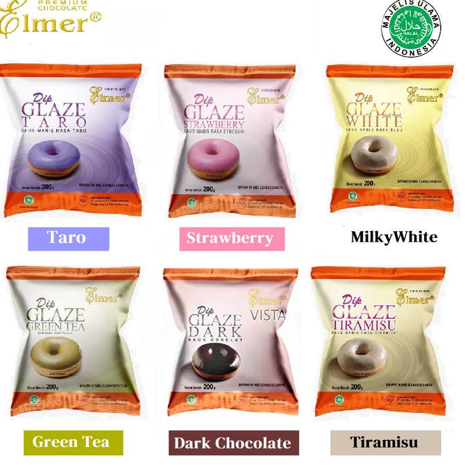 

DIP GLAZE ELMER 200gr / TOPPING DONAT / TOPING PISANG NUGGET