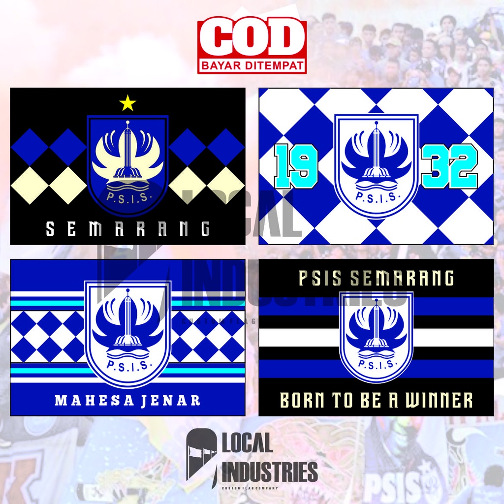 BENDERA PSIS SEMARANG BISA BAYAR DI TEMPAT