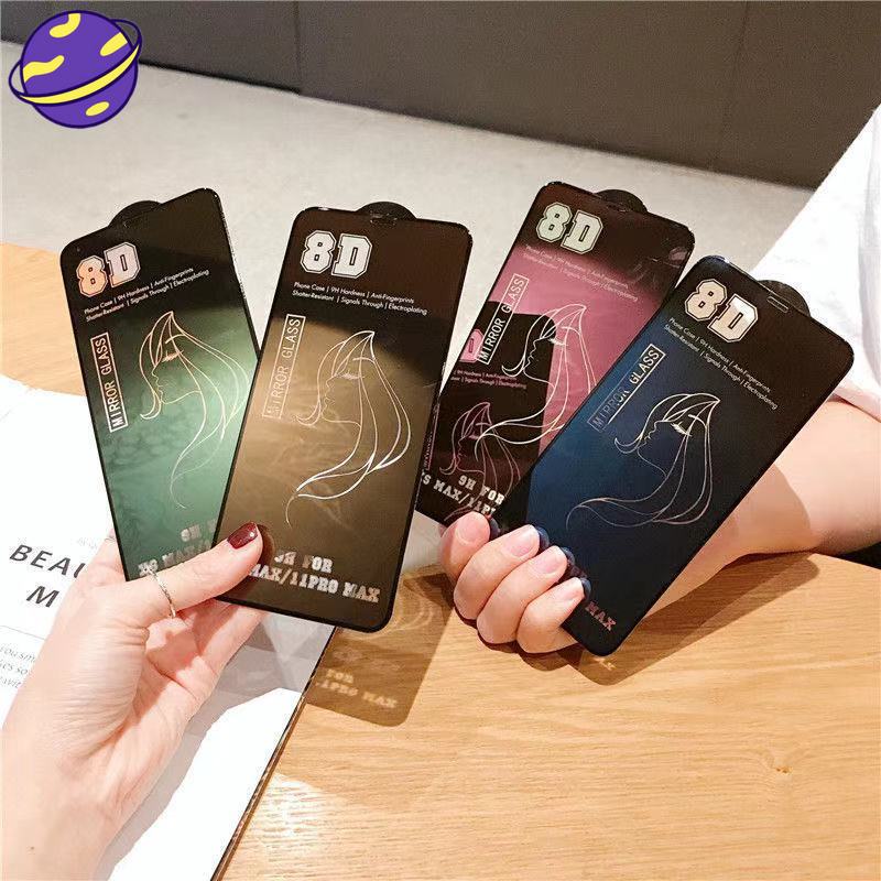 Pelindung Layar Tempered Glass 8D Untuk iPhone 14 13 12 11 Pro X XS Max XR 7 8 Plus