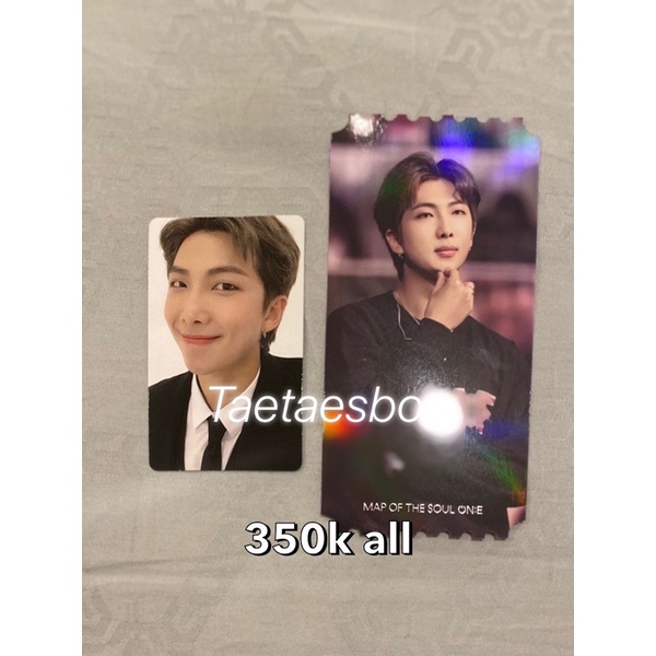 RPC Memories 20 DVD RM / Namjoon (Memo 20 Namjoon) & Holo Ticket MOTS DVD Namjoon