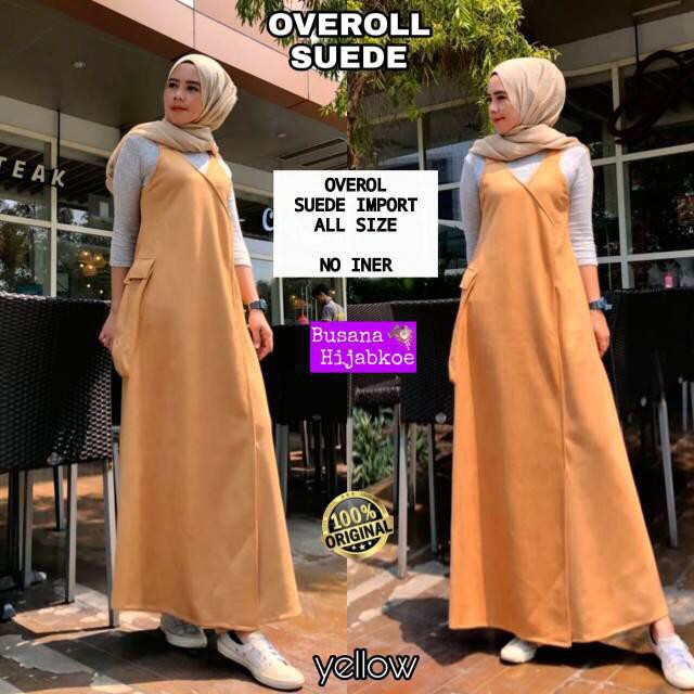 OVERALL MOSCREPE / OVERALL KANTONG / OVERALL BAHAN