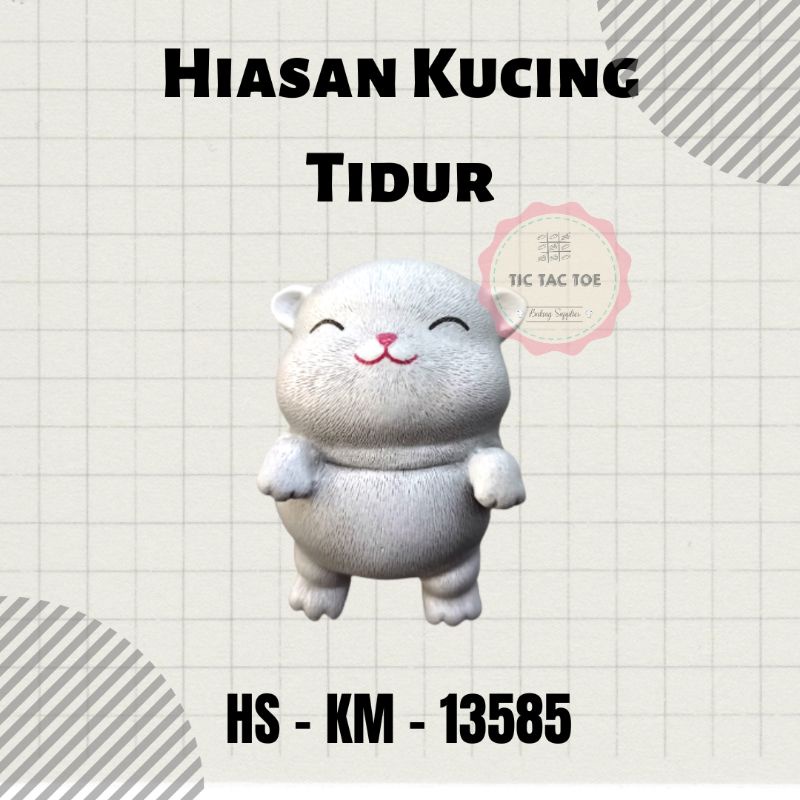 Hiasan Cake Topper Kucing