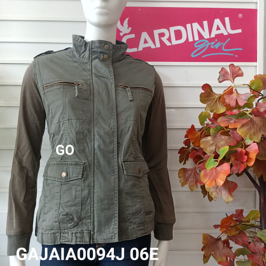 gof CARDINAL GIRL JAKET Pakaian Wanita Outerwear Sweater Jaket Perempuan Cardinal Original