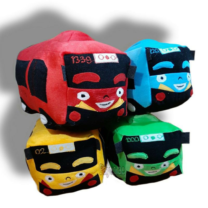 cod] Boneka bus L / boneka tayo size L TAYO GANI LANI ROGI