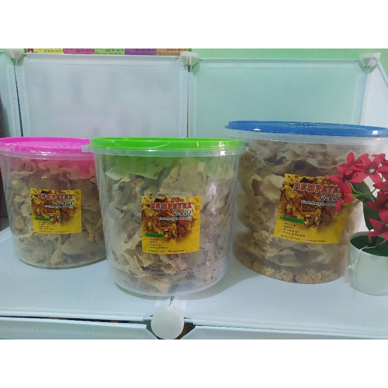 

Rempeyek Nadhif Rasa Polos Toples 5L