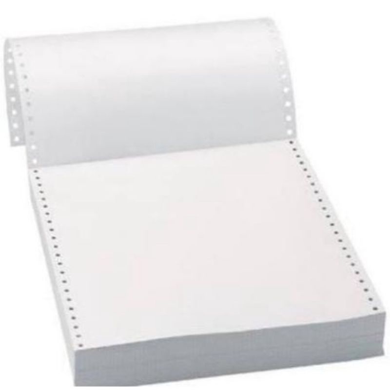 

Continuous Form Paper Print 9,5 x 11 Ukuran 1 Ply HVS FULL