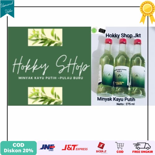 

◾COD◾ Minyak Kayu Putih Asli Pulau Buru - Ambon 275 ml