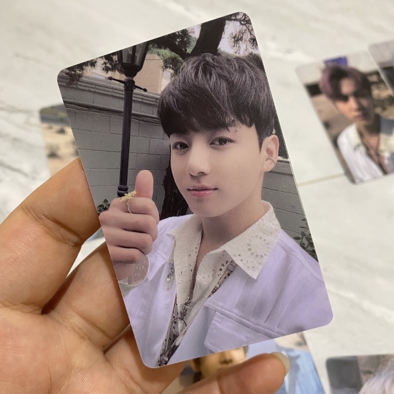 BTS butter lucky draw ld powerstation jungkook phorocard pc official