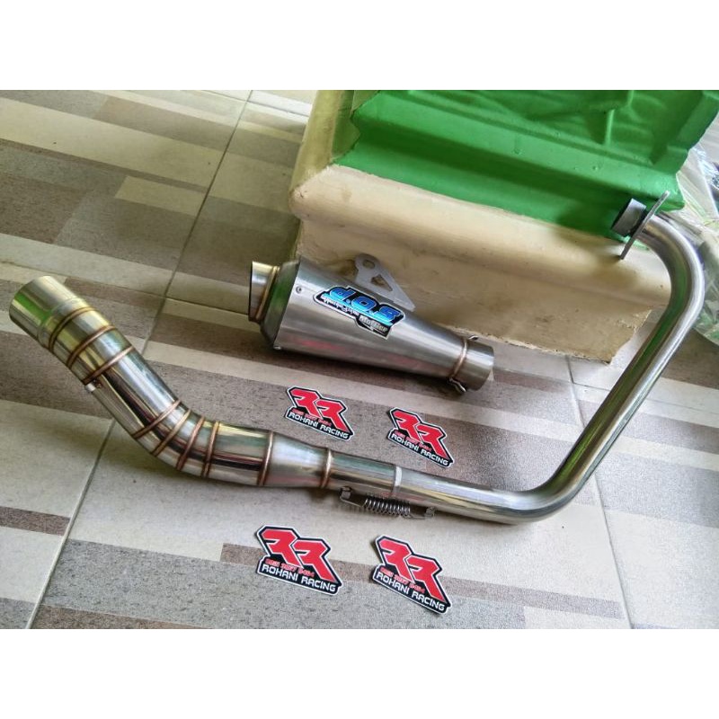 KNALPOT RACING LEHER KOLONG BAWAH KLX CRF DTRACKER