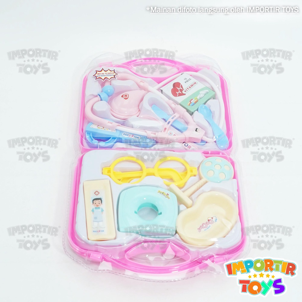 Mainan Edukasi Set Dokter Anak Lengkap Doctor Play Set Toys Kid