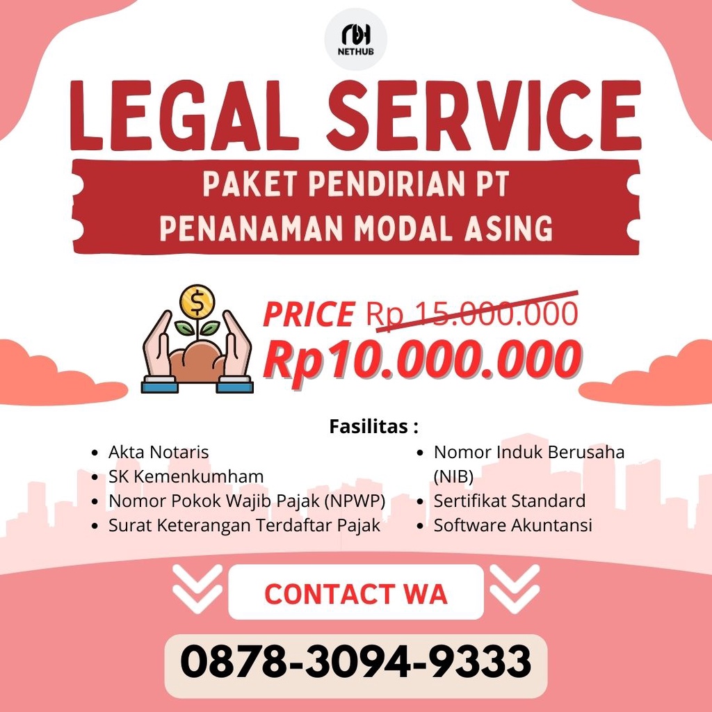 

Layanan Usaha untuk Pendirian PMA