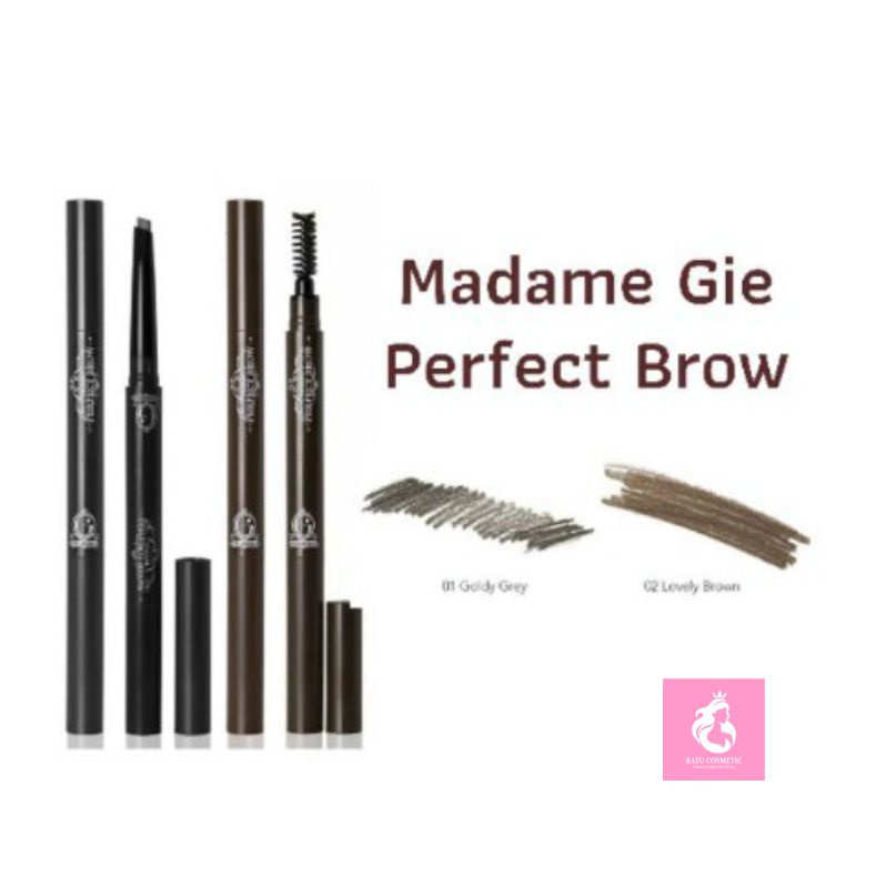 Madame Gie Perfect Brow Eyebrow | Eye Brow Pensil Alis BPOM Madamegie