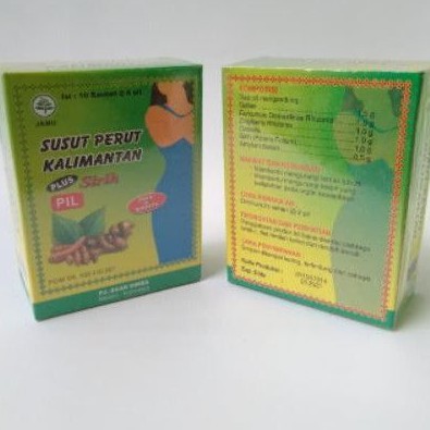pil susut perut kalimantan original.PJ Akar Rimba medan isi 10 bungkus