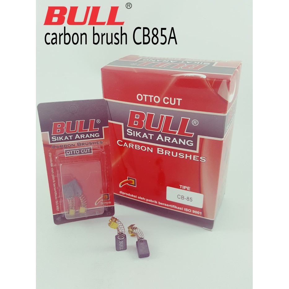 

SBO Bull carbon brush CB85A SEBELUM KEHABISAN