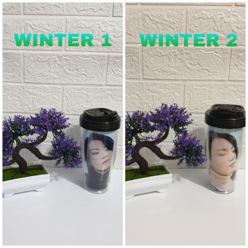 Botol Tumbler Kpop // Botol Minum BTS Edisi Winter 2020