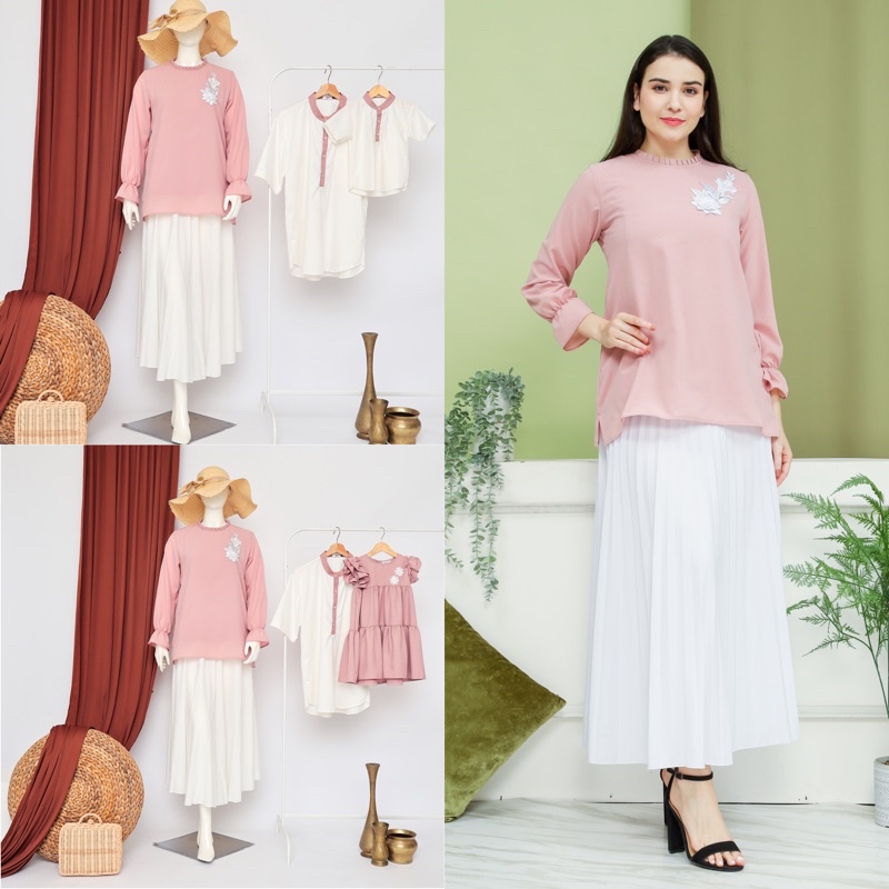 Family Set Mayura - Baju Kembaran Keluarga/Baju Lebaran Keluarga/Family Set