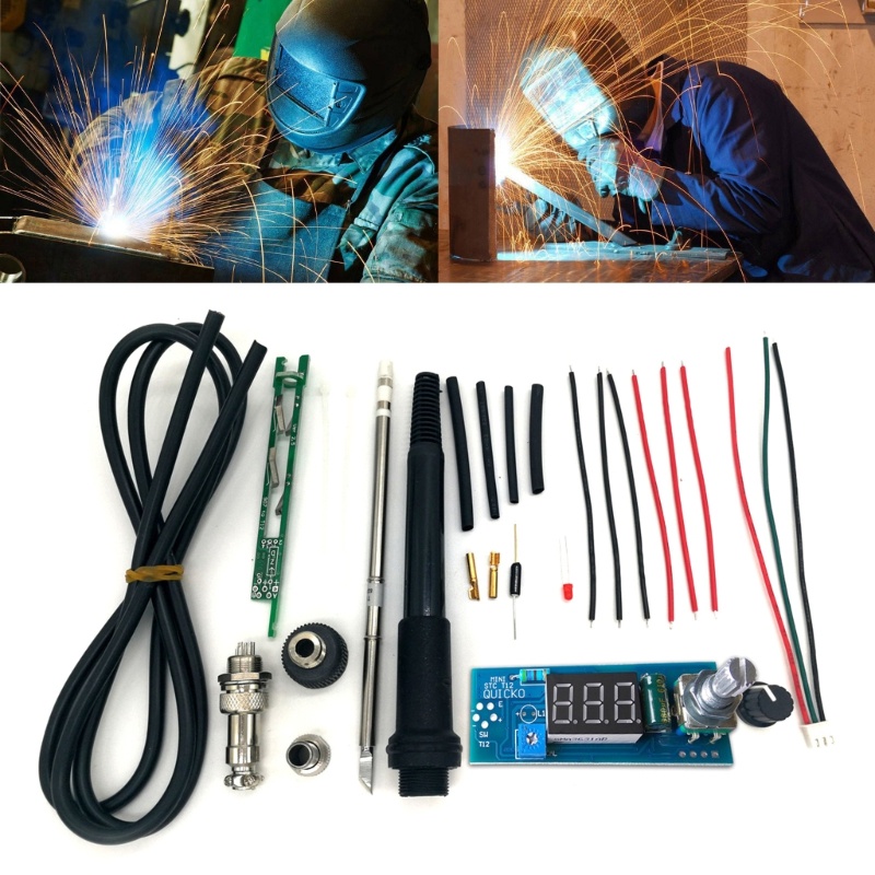 Zzz Stasiun Solder Elektrik Digital LED DIY