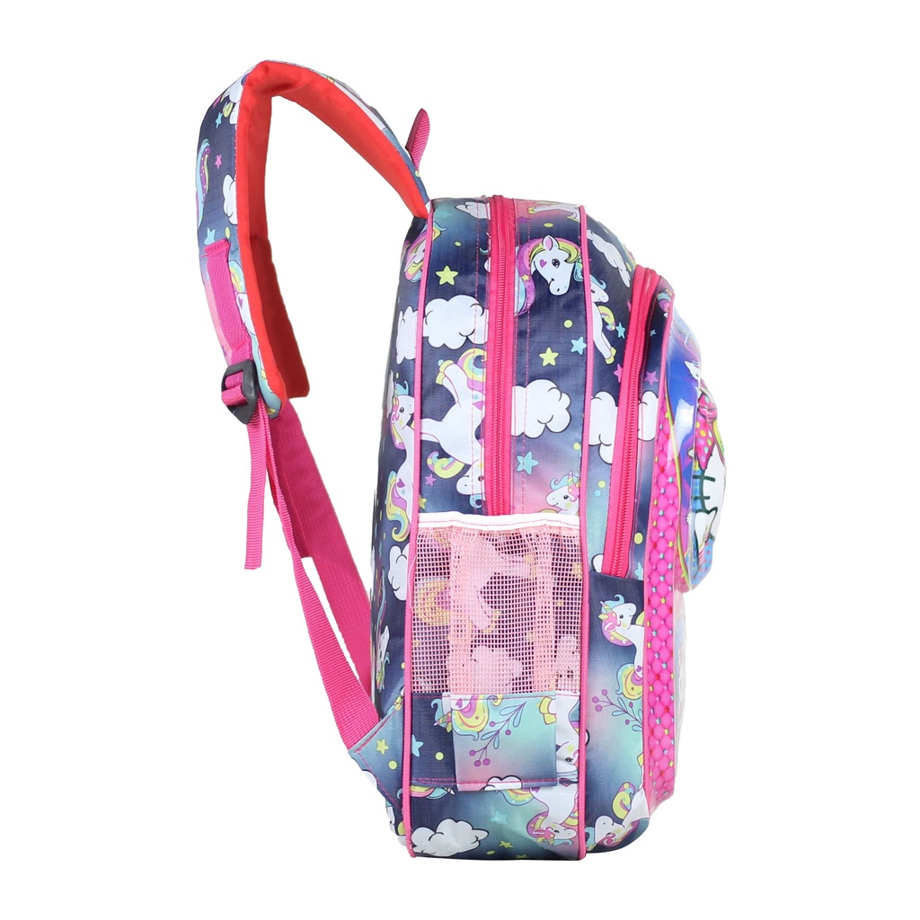 Ransel Murah Fashion Sekolah Anak Sd Tk Tas Hello Kitty Pink Anak Lampu Pink Cantik Backpack Anak 3D Timbul