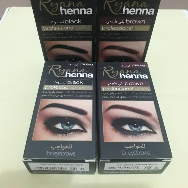 BROW HENNA UNTUK ALIS/ BROW TINT DYE EYEBROW