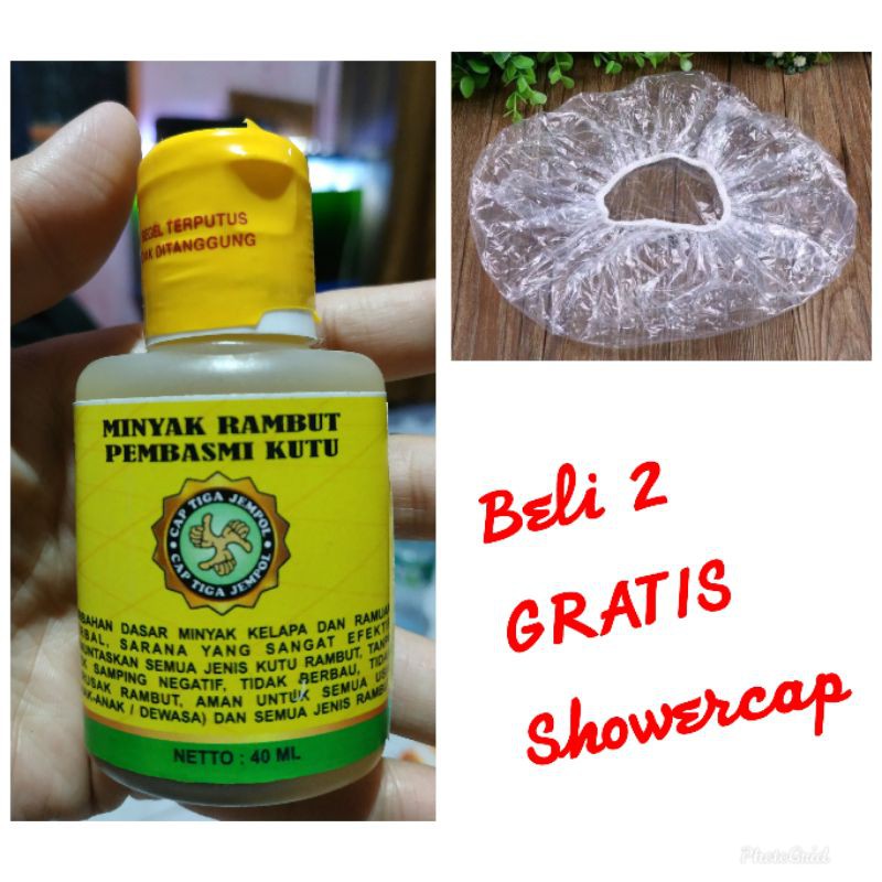 Obat kutu rambut cap tiga jempol